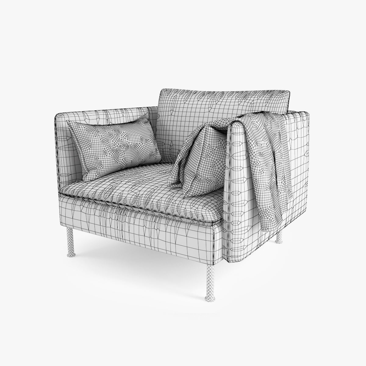 IKEA Soderhamn Sofa Series 3D Model