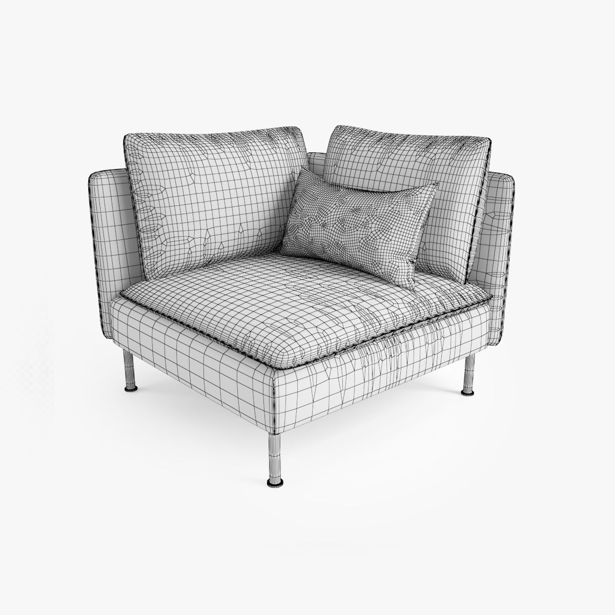 IKEA Soderhamn Sofa Series 3D Model