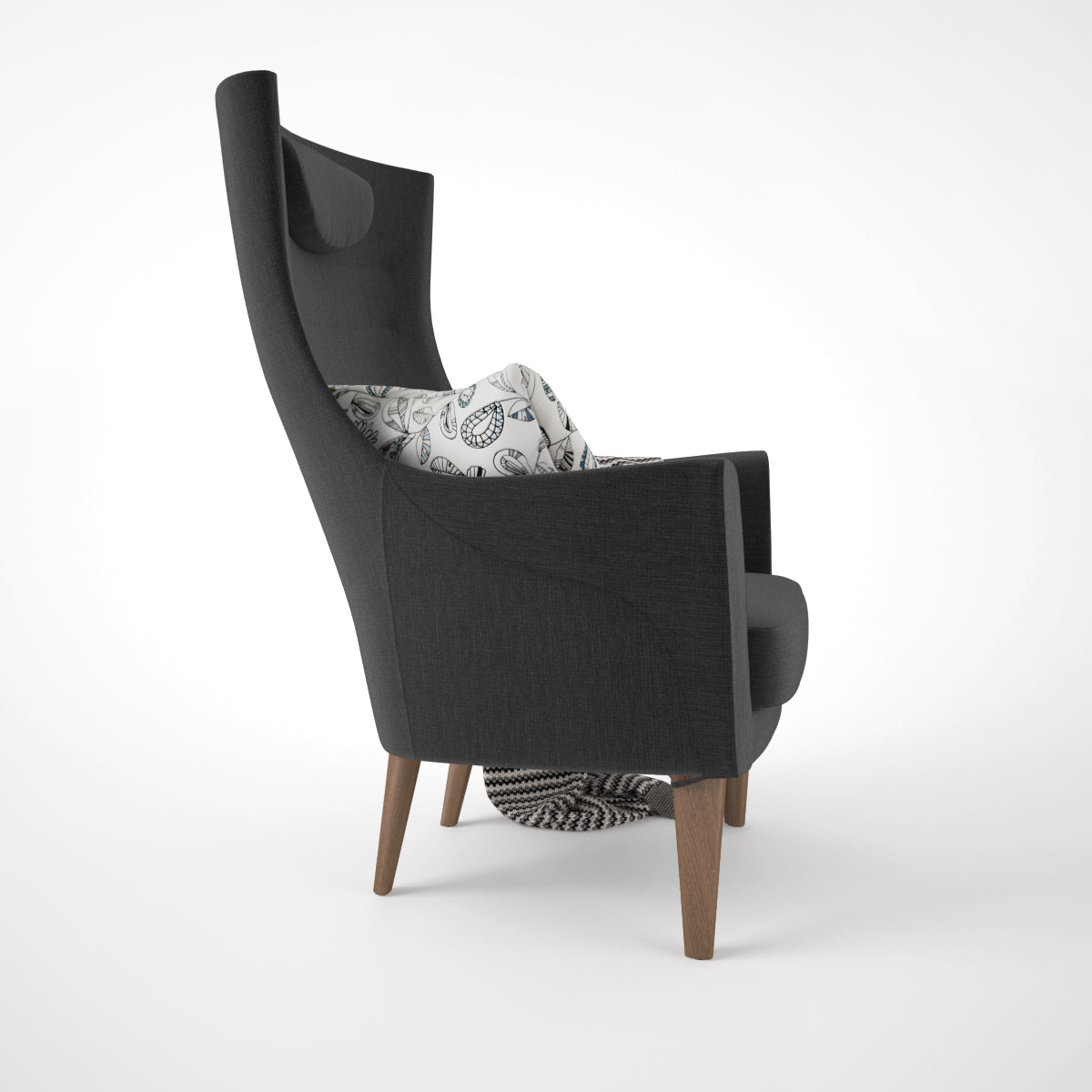 IKEA Stockholm Chair High 3D Model