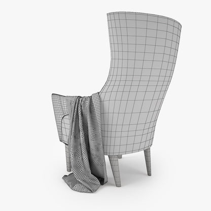 IKEA Stockholm Chair High 3D Model
