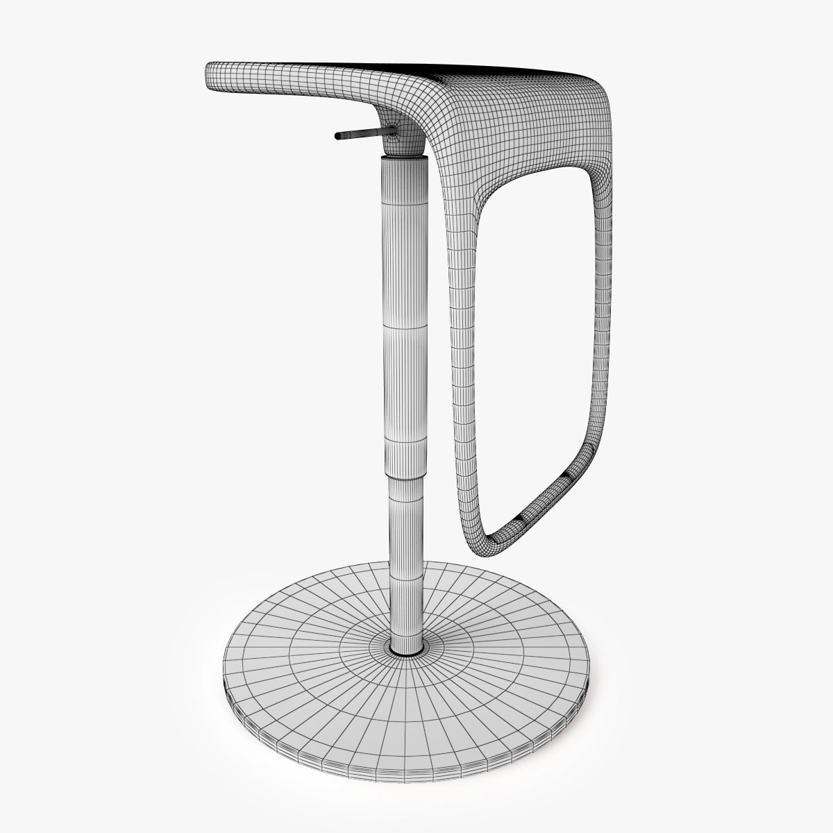 FREE IKEA Urban Bar stool 3D Model