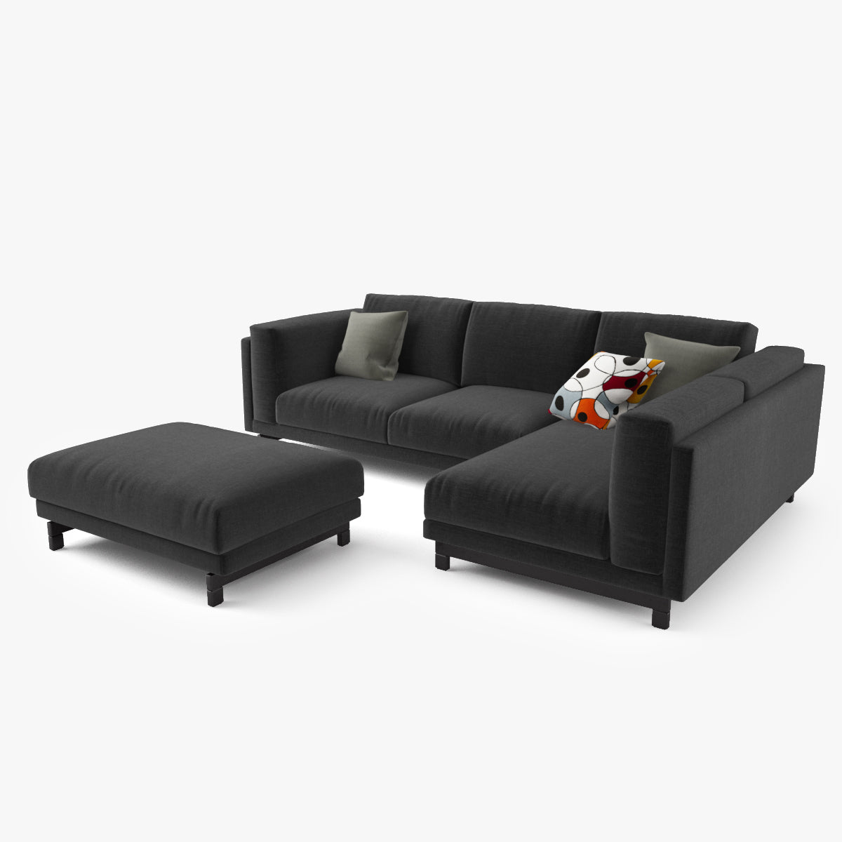 IKEA Nockeby Sofa Series 3D Model