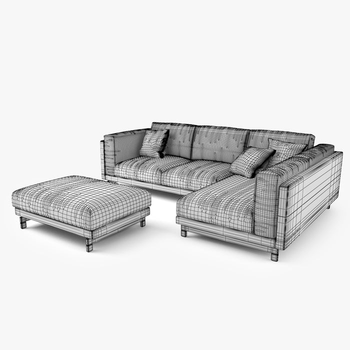 IKEA Nockeby Sofa Series 3D Model
