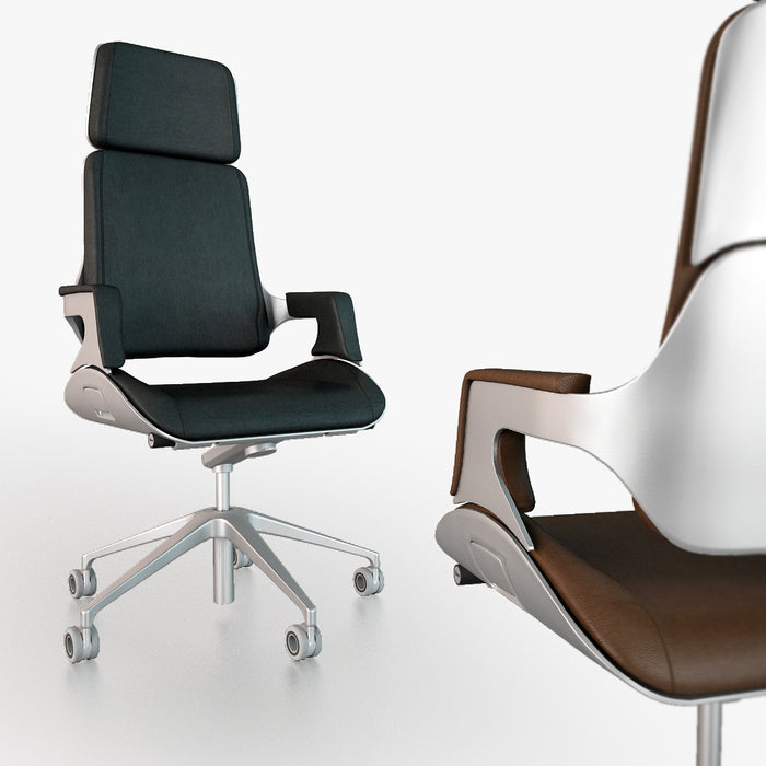 Interstuhl Silver 362S Office Chair 3D Model