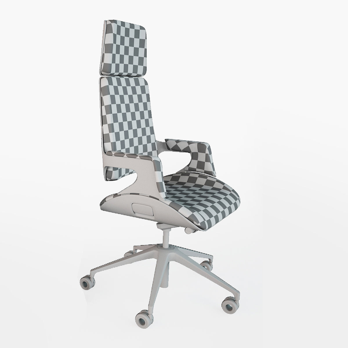 Interstuhl Silver 362S Office Chair 3D Model