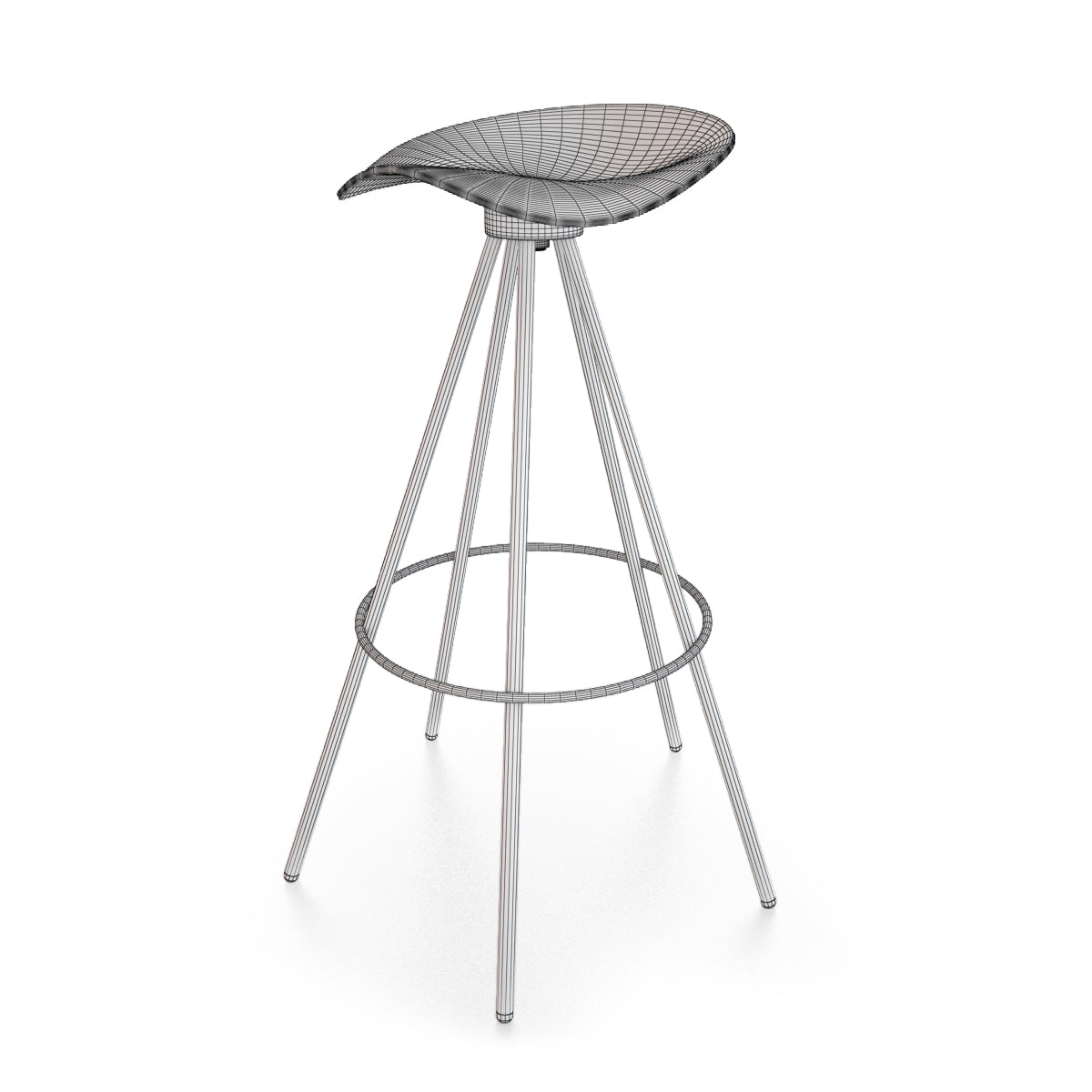 FREE Knoll Jamaica Barstool 3D Model