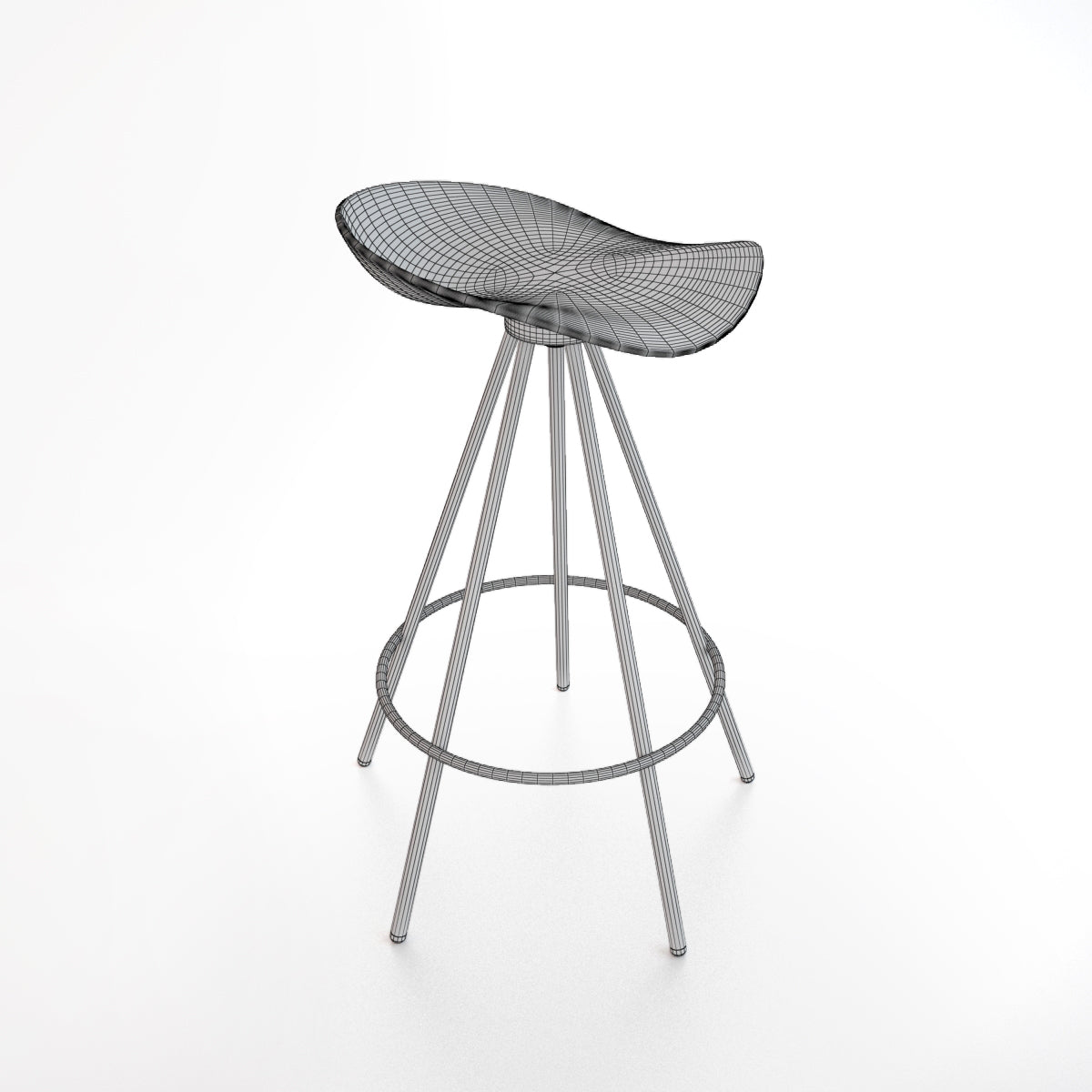 FREE Knoll Jamaica Barstool 3D Model