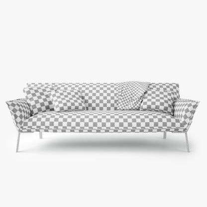 Jardan Lewis Sofa and Armchair 3D Model