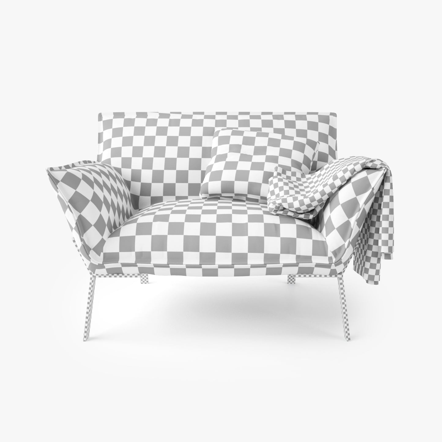 Jardan Lewis Sofa and Armchair 3D Model