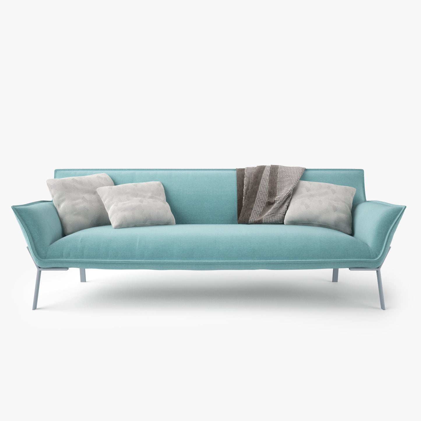 Jardan Lewis Sofa and Armchair 3D Model