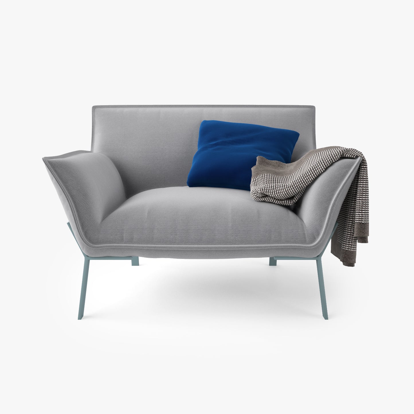 Jardan Lewis Sofa and Armchair 3D Model