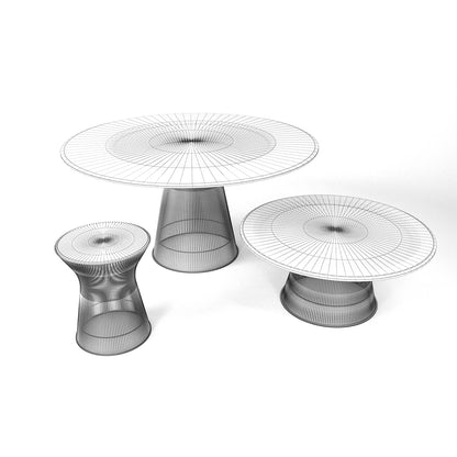 FREE Knoll Platner Coffee Table 3D Model