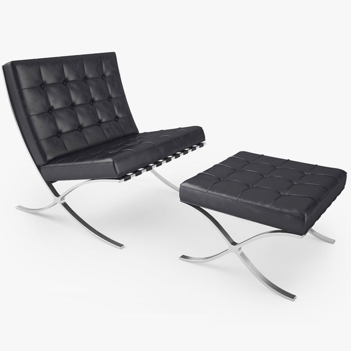 Knoll Barcelona Chair 3D Model