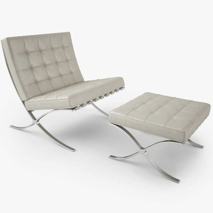 Knoll Barcelona Chair 3D Model
