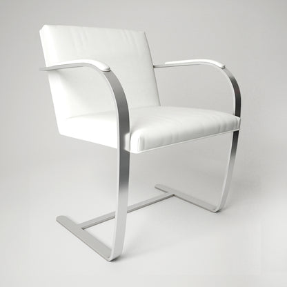 Knoll Brno Chair - Flat Bar 3D Model