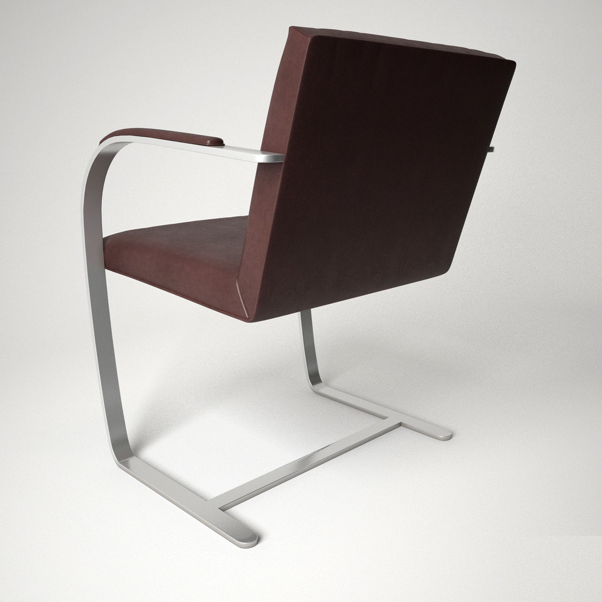 Knoll Brno Chair - Flat Bar 3D Model