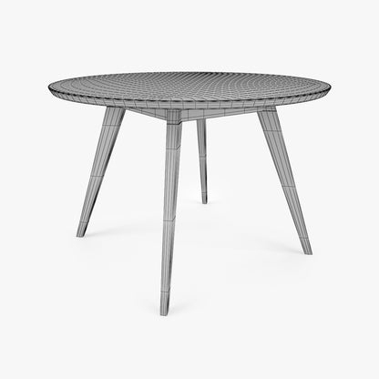 FREE Knoll Straight Chair and Risom Dining Table
