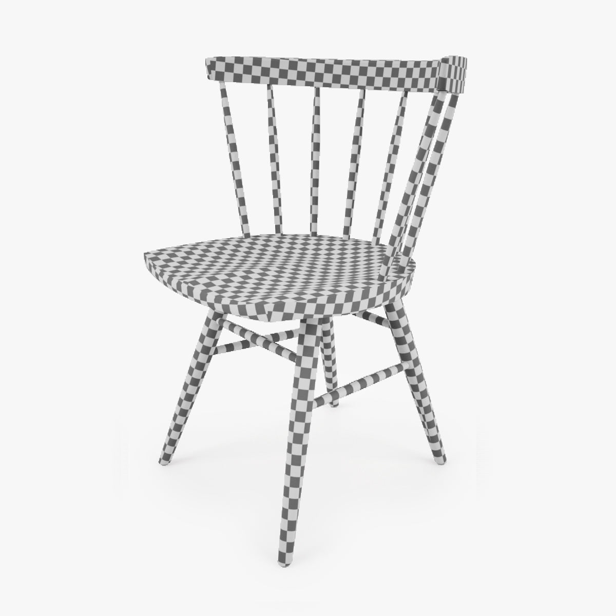 FREE Knoll Straight Chair 3D Model