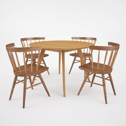 FREE Knoll Straight Chair and Risom Dining Table