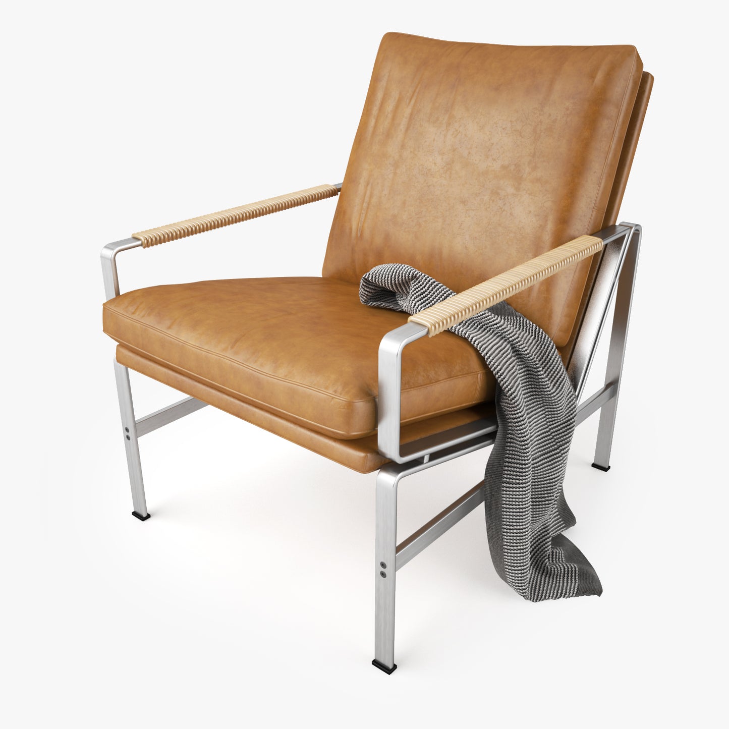 Lange Production FK 6720 Armchair 3D Model