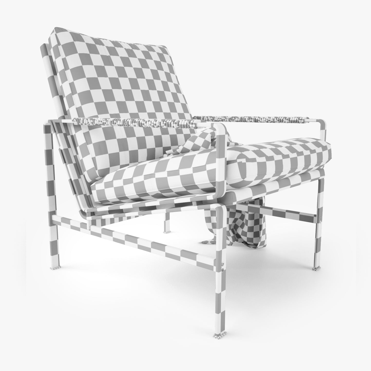Lange Production FK 6720 Armchair 3D Model