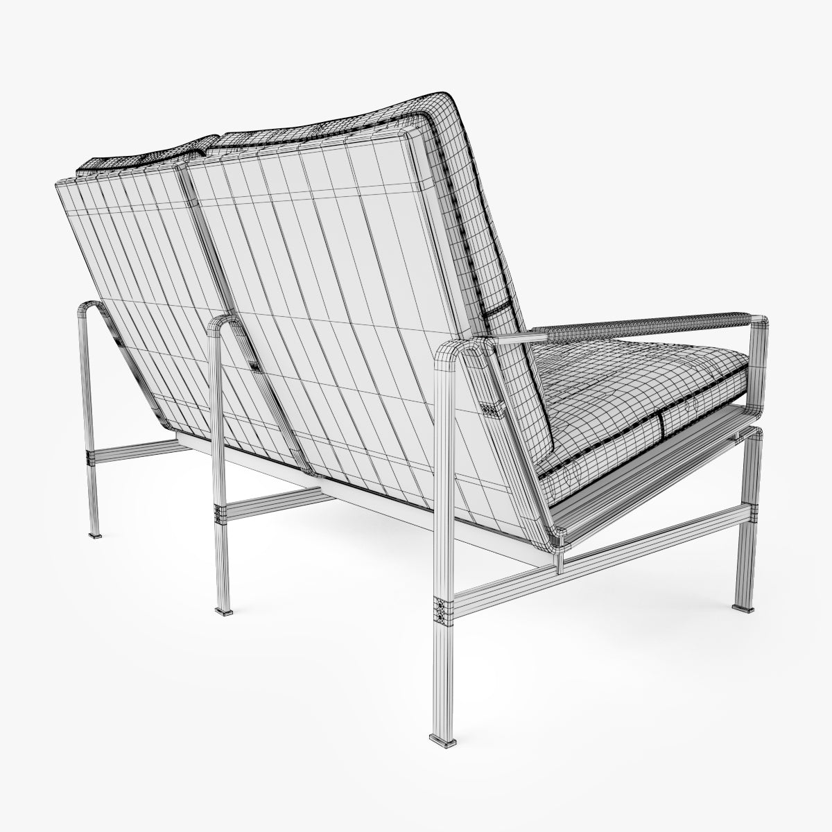 Lange Production FK 6720 Sofa and Easy Chair