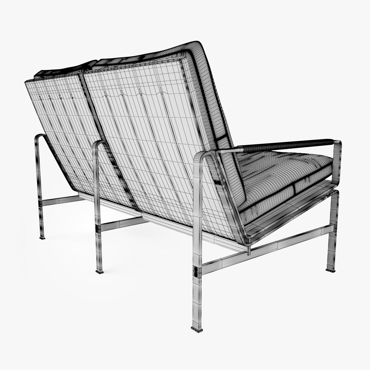 Lange Production FK 6720 Sofa and Easy Chair