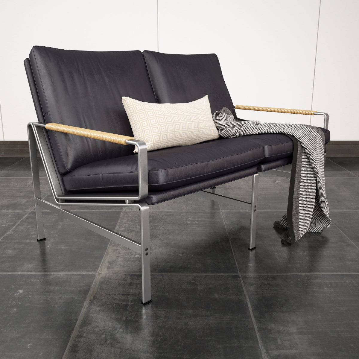 Lange Production FK 6720 Sofa and Easy Chair