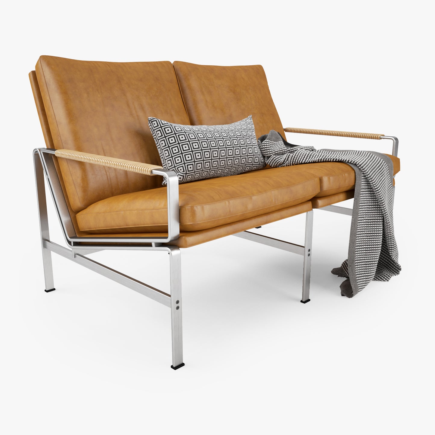 Lange Production FK 6720 Sofa and Easy Chair
