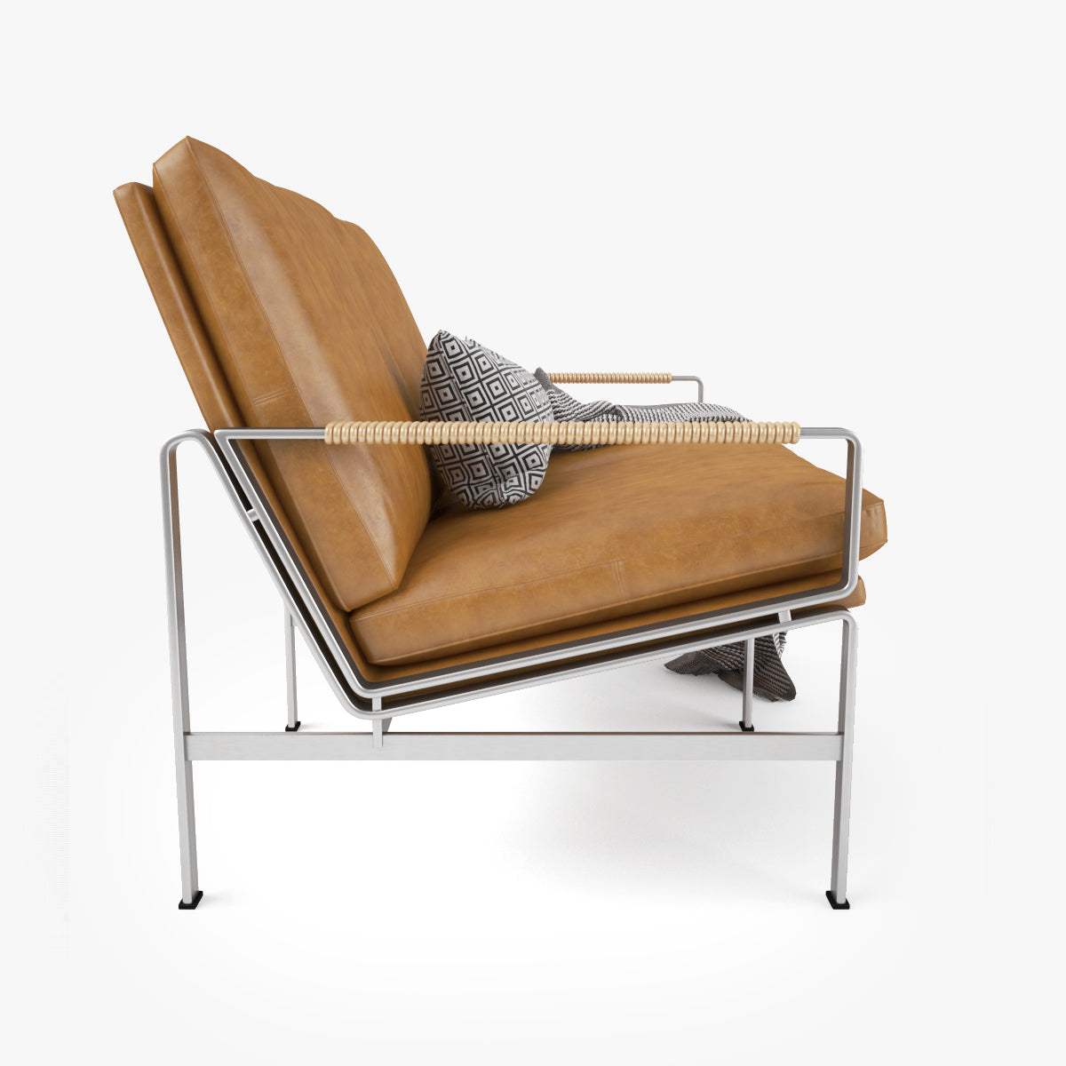 Lange Production FK 6720 Sofa and Easy Chair