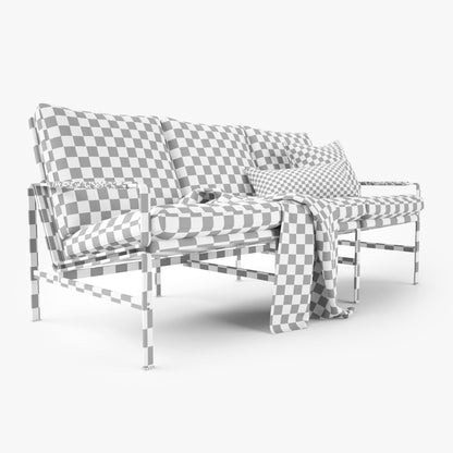 Lange Production FK 6720 Sofa 3D Model