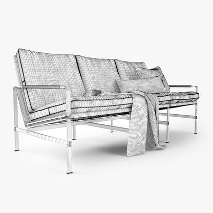 Lange Production FK 6720 Sofa 3D Model