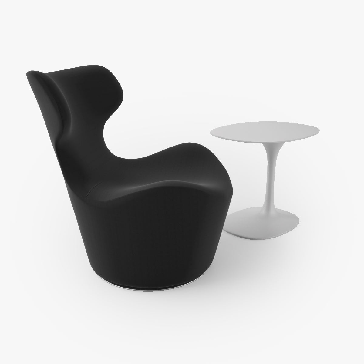 FREE B&B Italia Piccola Papilio Armchair 3D Model