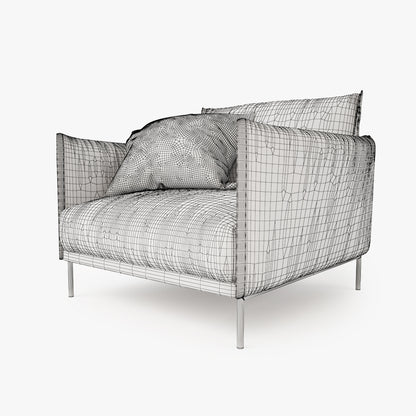 Moroso Gentry Sofa Collection 3D Model