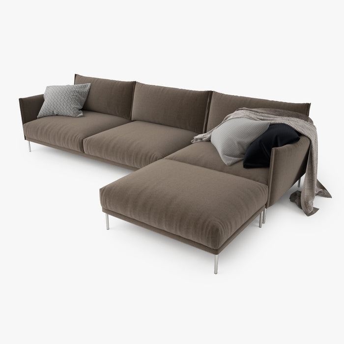Moroso Gentry Corner Sofa 3D Model