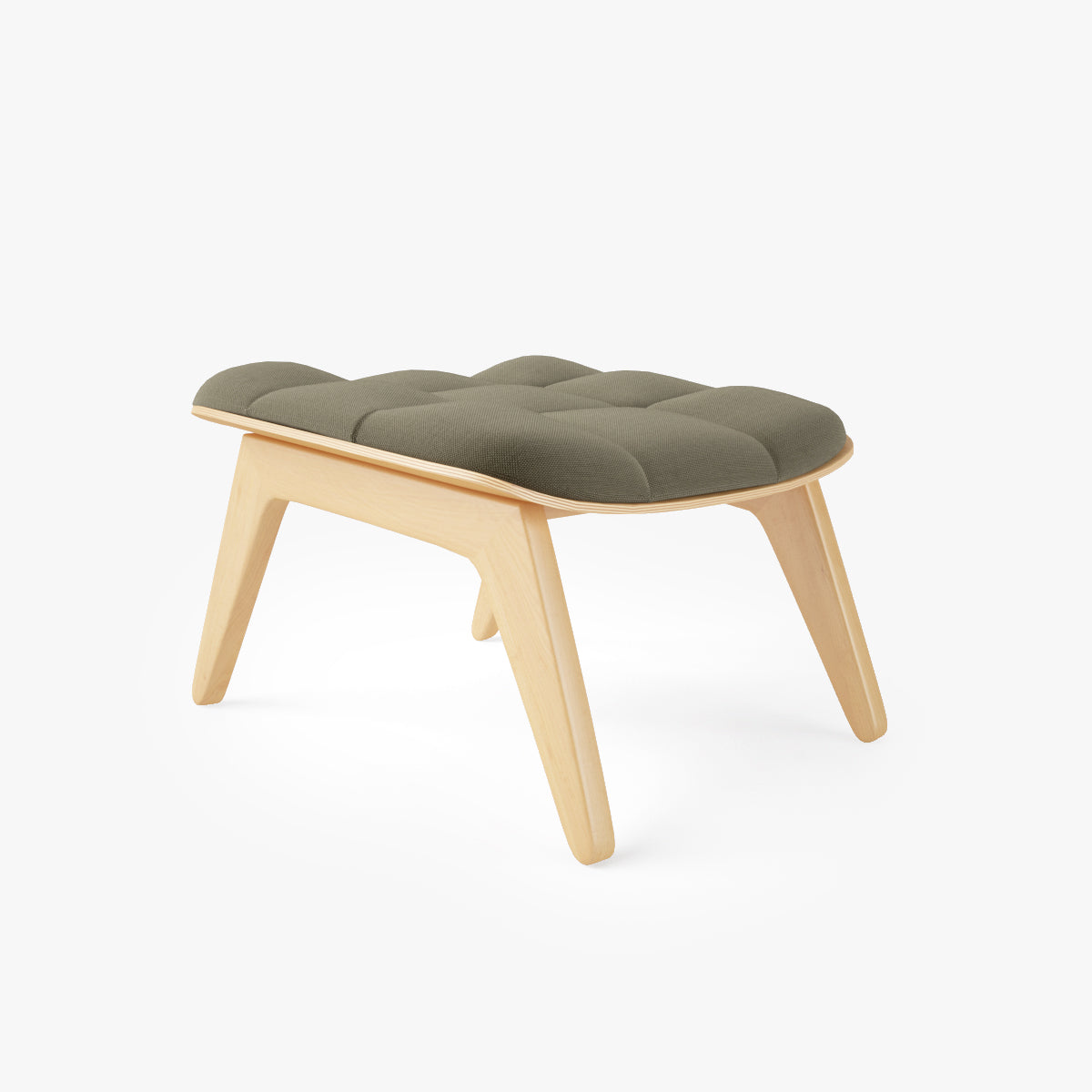 NORR11 Mammoth Chair and Ottoman 3D Model