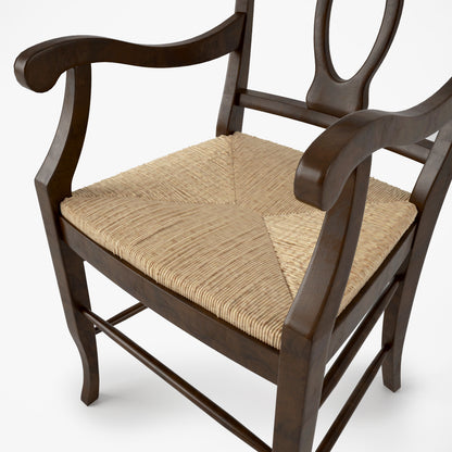FREE Pottery Barn Napoleon Rush Seat Chair 3D Model