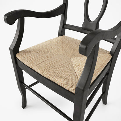 FREE Pottery Barn Napoleon Rush Seat Chair 3D Model