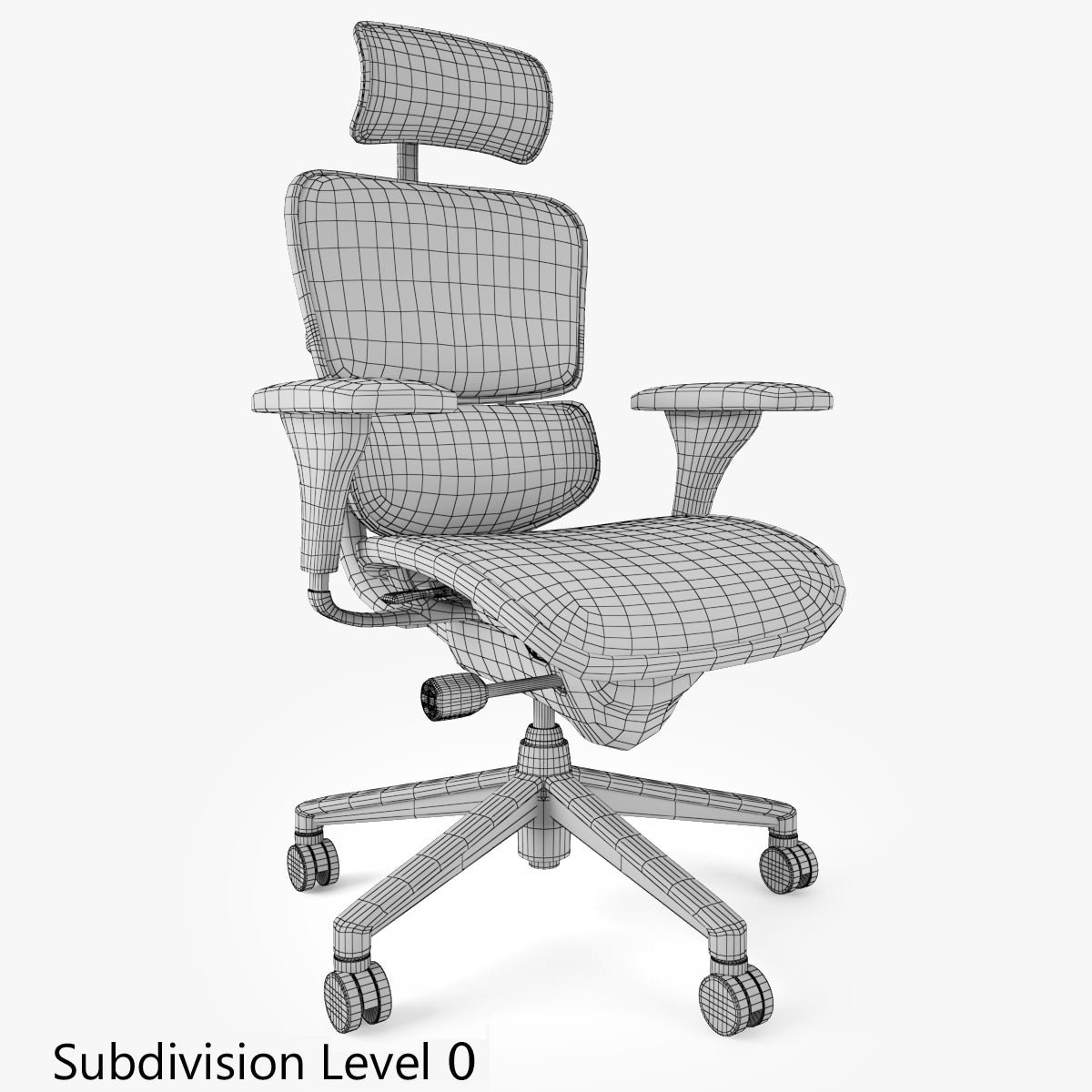 Top 5 Best Ergonomic Office Chairs 3D Model