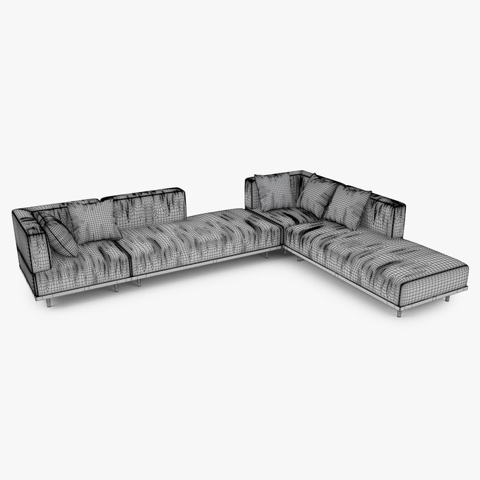 Royal Botania Lazy Sofa Collection 3D Model