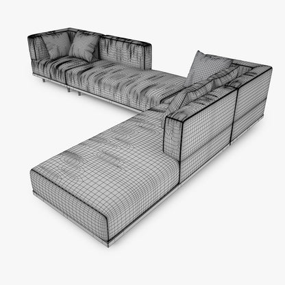 Royal Botania Lazy Sofa Collection 3D Model