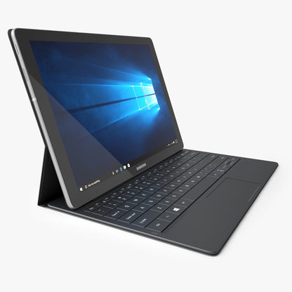 Samsung Galaxy TabPro S with Keyboard 3D Model