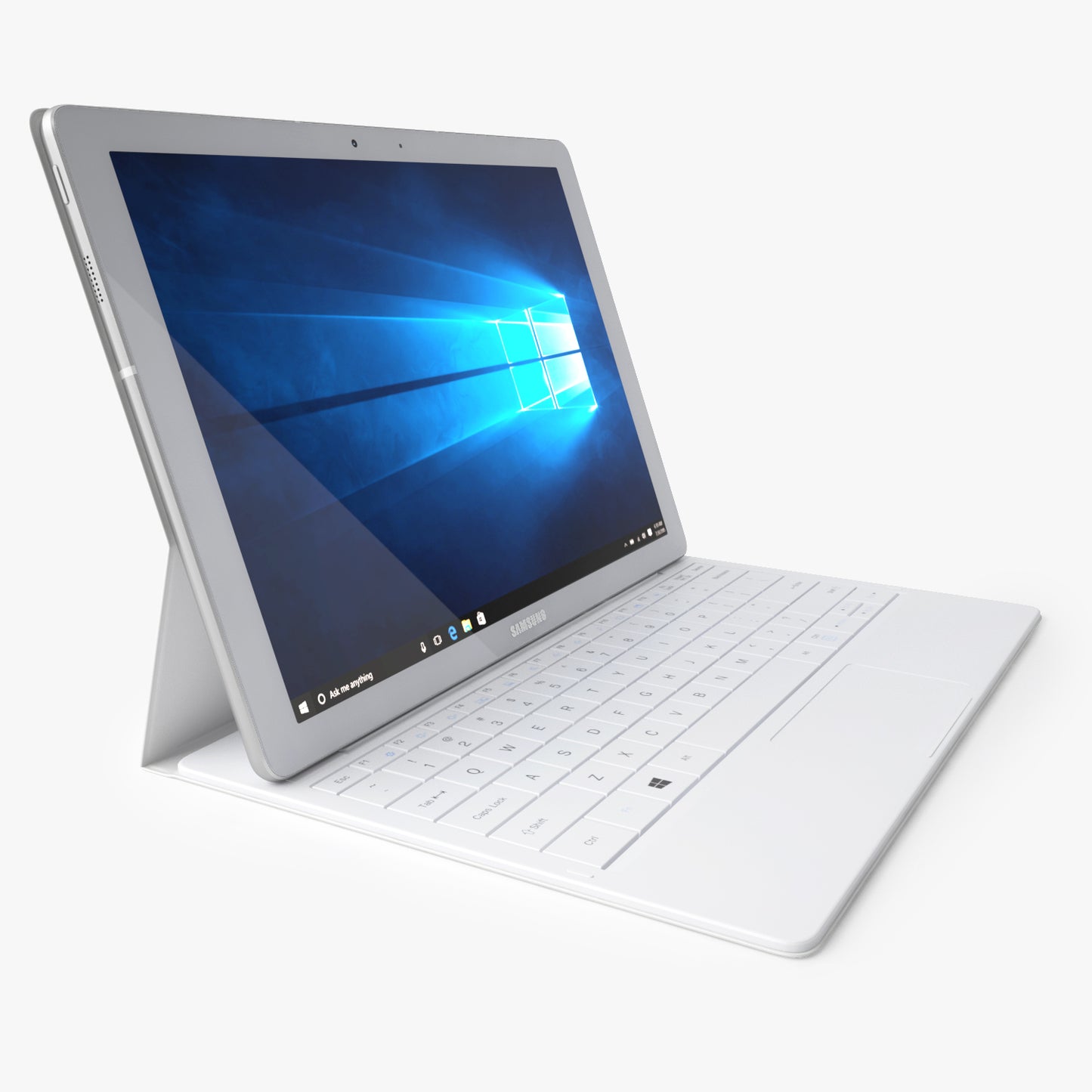 Samsung Galaxy TabPro S with Keyboard 3D Model