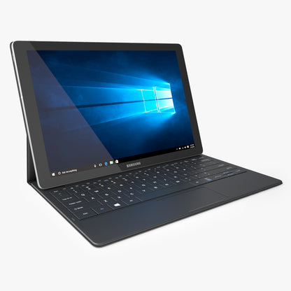 Samsung Galaxy TabPro S with Keyboard 3D Model