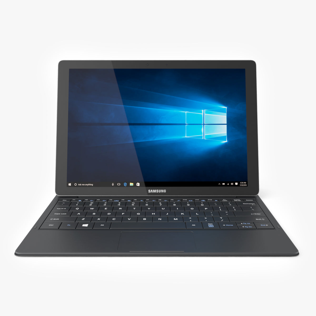 Samsung Galaxy TabPro S with Keyboard 3D Model