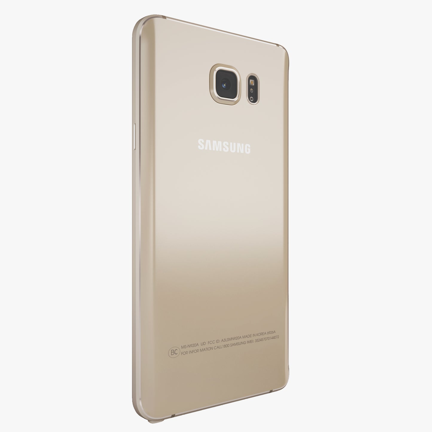 Samsung Galaxy Note5 Gold Platinum