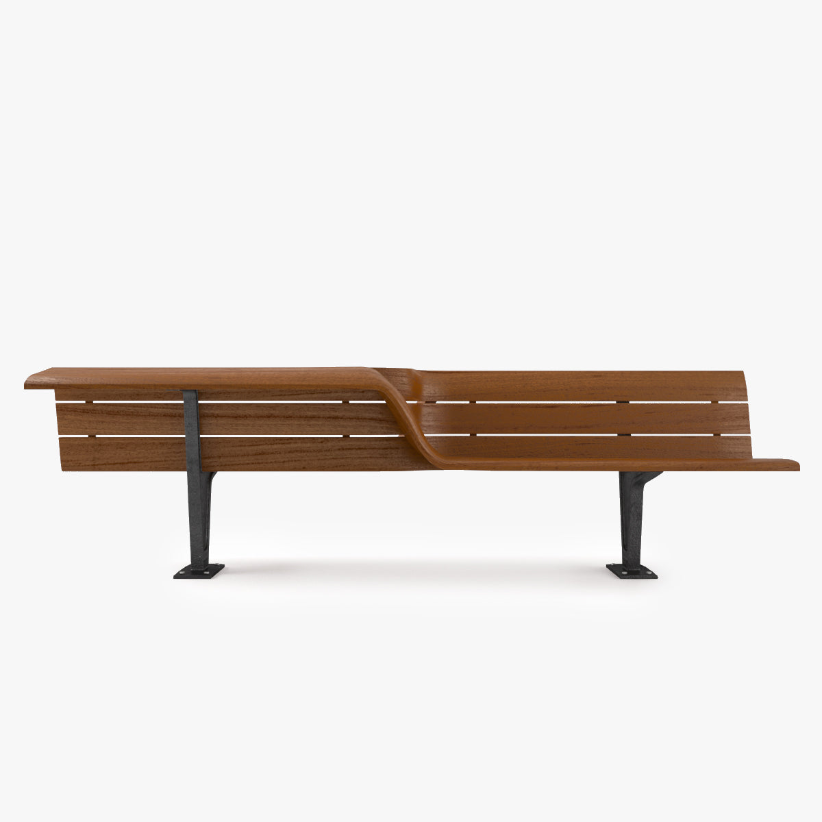 Metalco Sedis Torsion seats Bench 3D Model