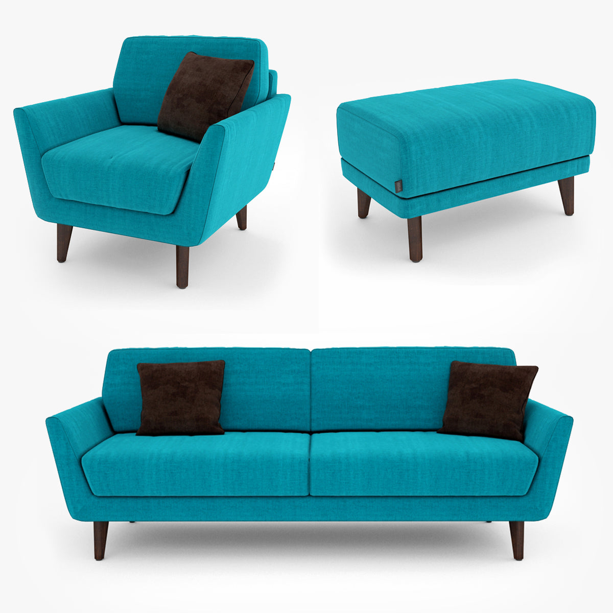 FREE Sits Rucola Sofa Collection 3D Model