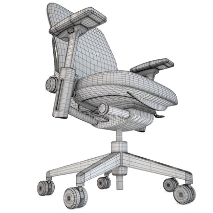 Top 5 Best Ergonomic Office Chairs 3D Model