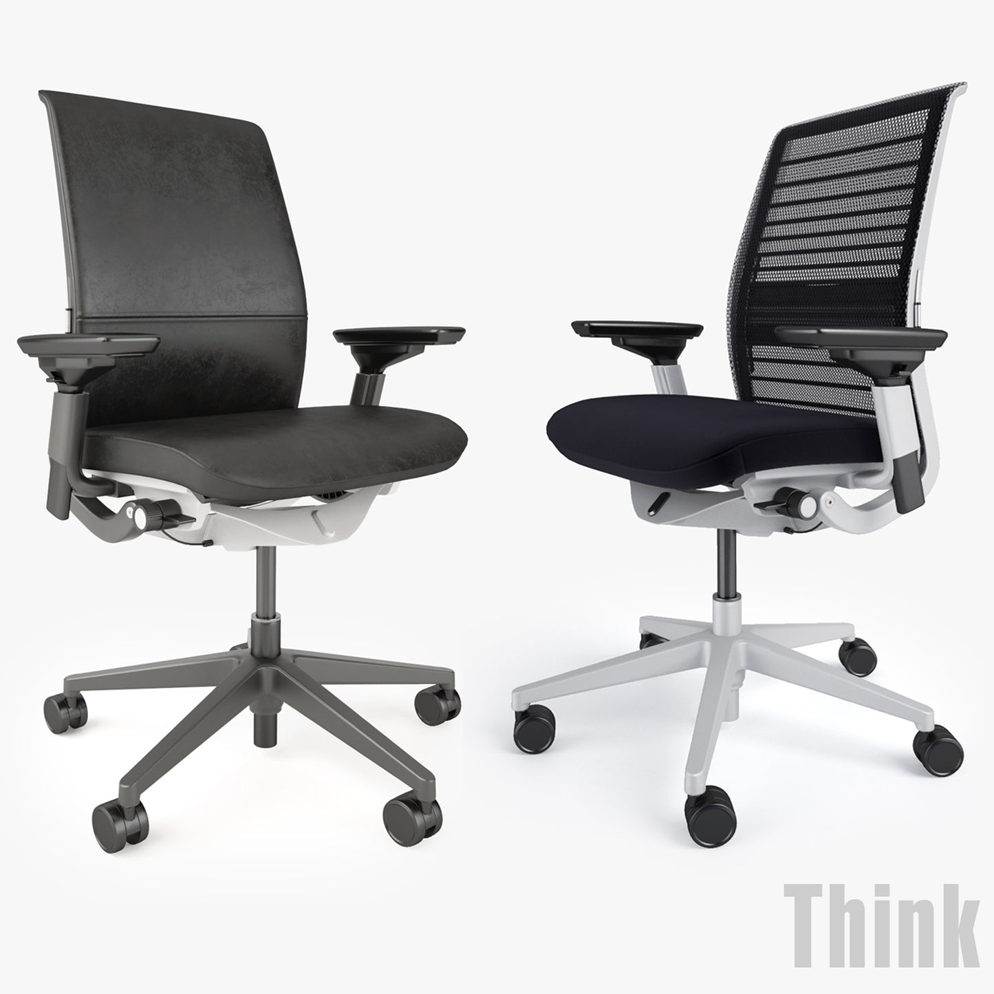 Steelcase Think Office Chair Collection 3D Model